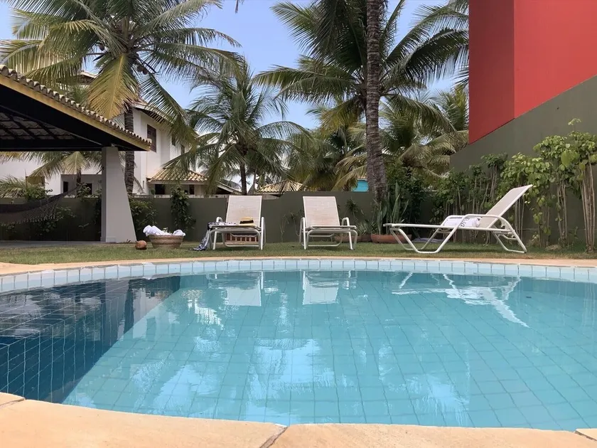 House with swimming pool, 5 bedrooms (4 suites) 40 meters from the beach. - Image 1