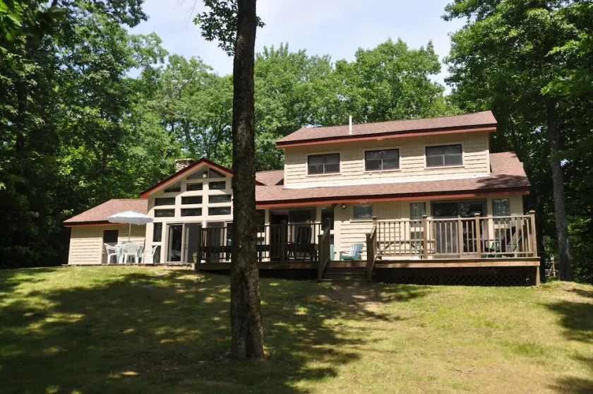 Sebago Lake Retreat with Private Beach - Image 1