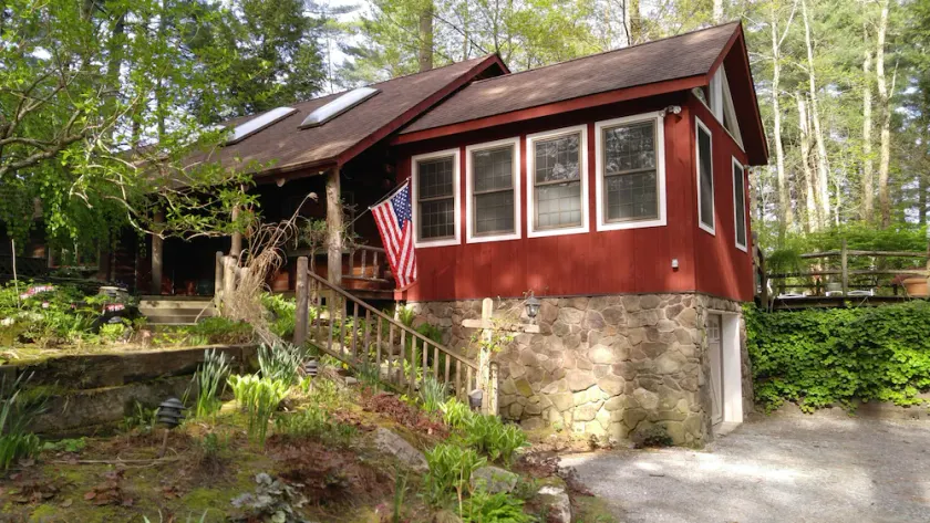 Blockhaus 4 Meilen nach Catamount mit Fitnessraum - Image 1