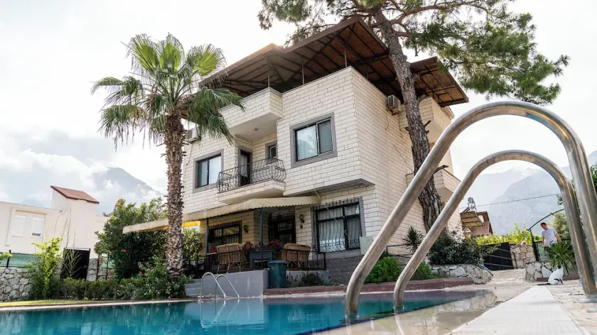 Spacious Natural Stone Villa w/ Sea and Mountain Views and Private Pool - Image 1