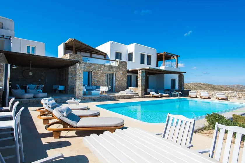 Holiday Home 'Nike Of Selini Private Pool' with Sea View, Wi-Fi and Air Conditioning - Image 1