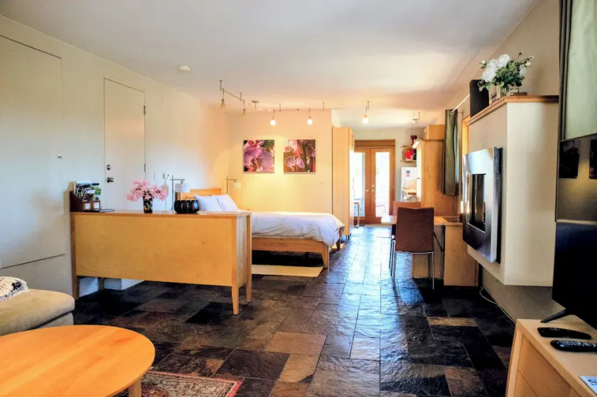 Wine Country Studio in Central Petaluma. View. Pool. Long term rates. No fees - Image 1