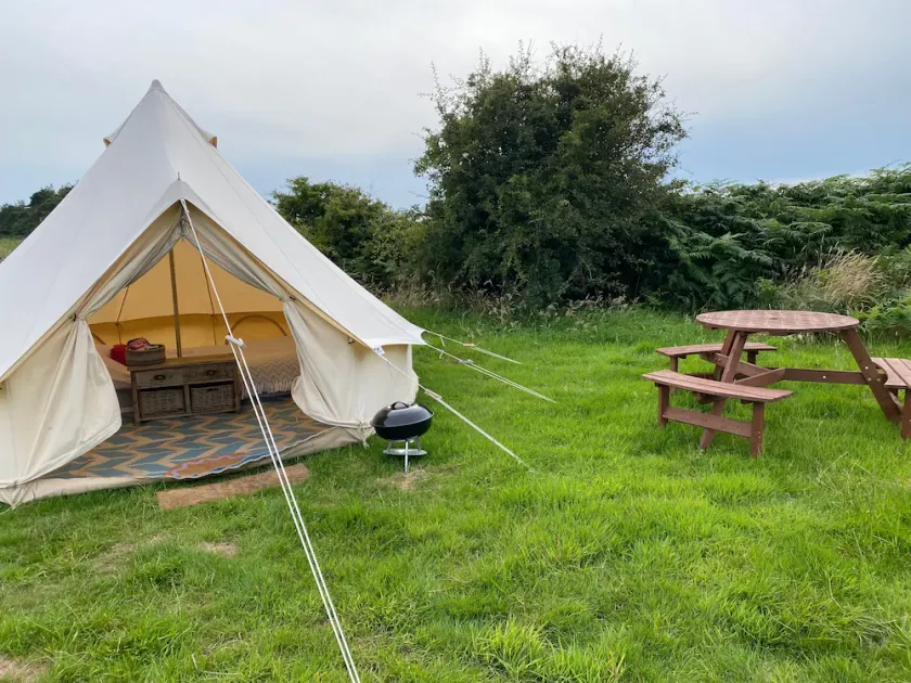 Bell Tent , Carreglwyd Estate, Anglesey - Image 1