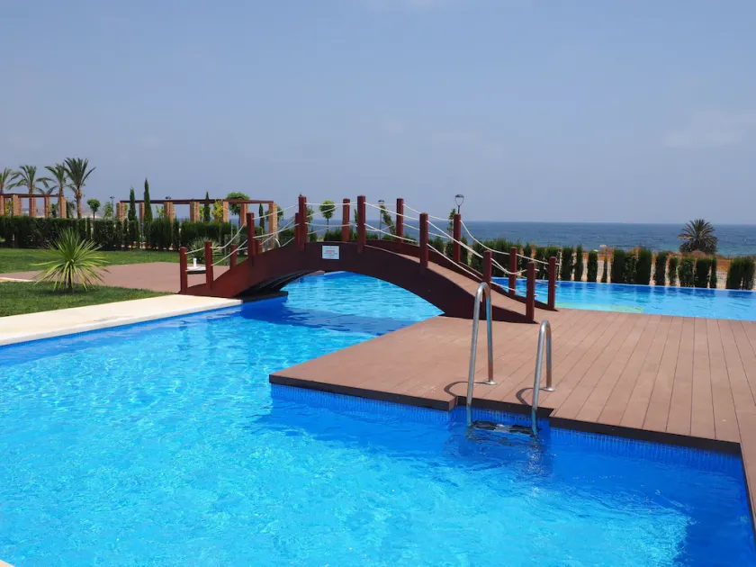Neue Wohnung vor dem Pool in Mar de Pulpi, 50 Meter vom Strand entfernt - Image 1