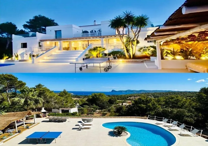 5* villa. Fantastisk havudsigt Opvarmet swimmingpool. Strand 15 min gang. - Image 1