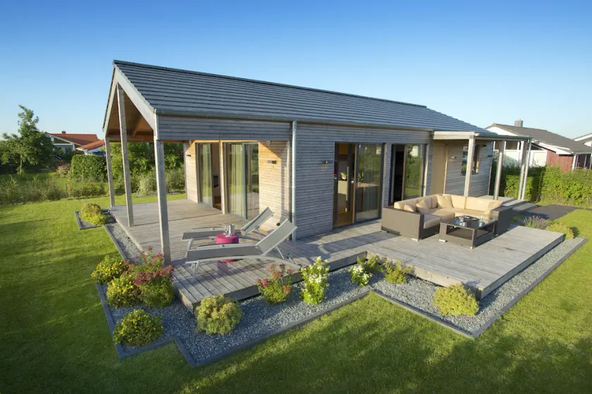 Exclusive design holiday home made of healthy natural materials with top equipment - Image 1