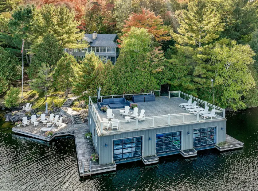 Gorgeous Cottage on Lake Rosseau! Huge Boathouse Deck + 300ft of Frontage! - Image 1