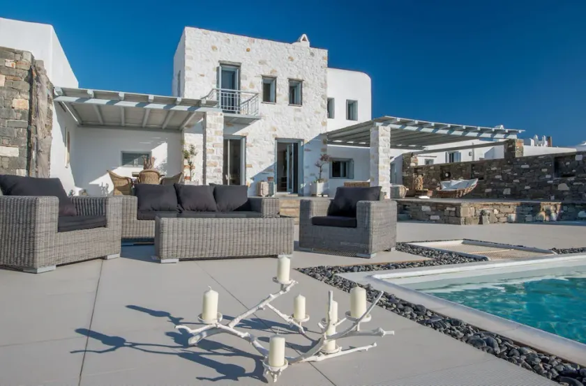 Luxury Paros Villa Superior Villa Private Pool Stunning Interior - Image 1