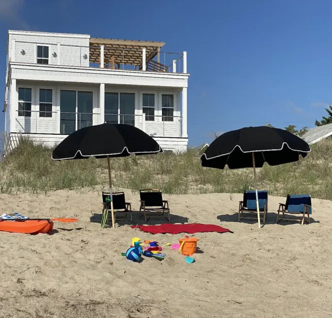 Stunning, light-filled beachfront sanctuary with full views of Delaware Bay. - Image 1
