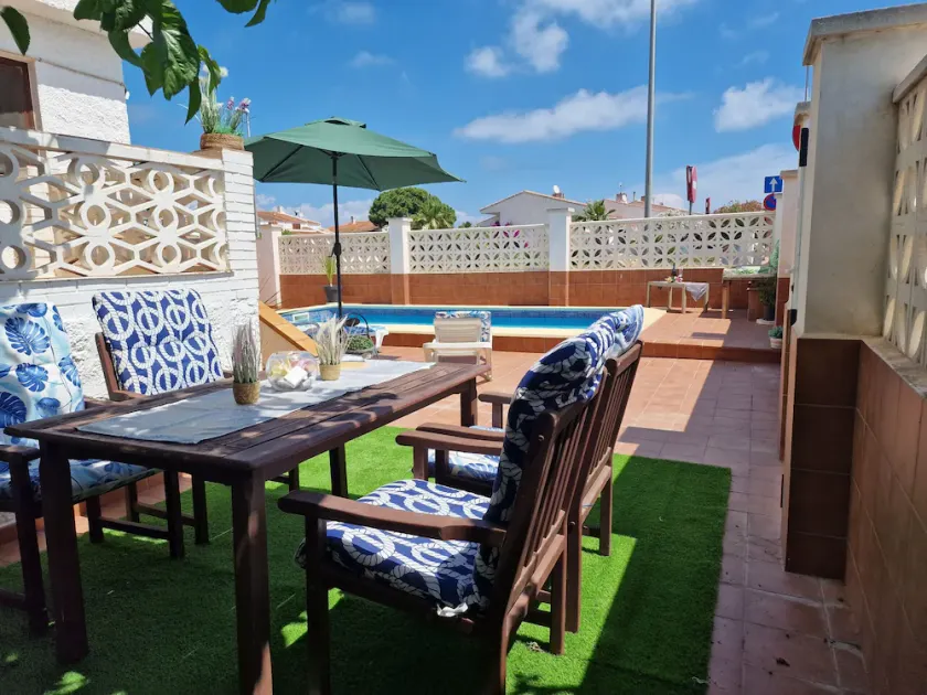 \"Trini\"@MARISOL: 380m to the beach, private pool, A/C, WiFi, dog beach - Image 1