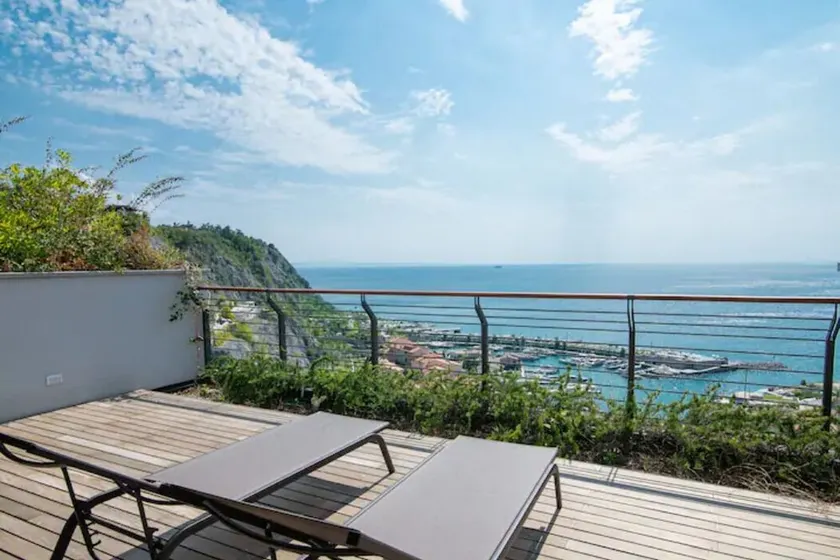Portopiccolo Luxury Penthouse Best Seaview Private Beach - Image 1