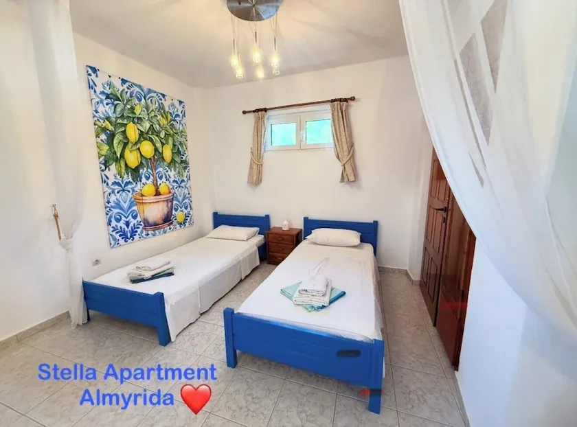 Stella Apartment in Almyrida slechts 350m vanaf het strand, auto huren niet nodig - Image 1