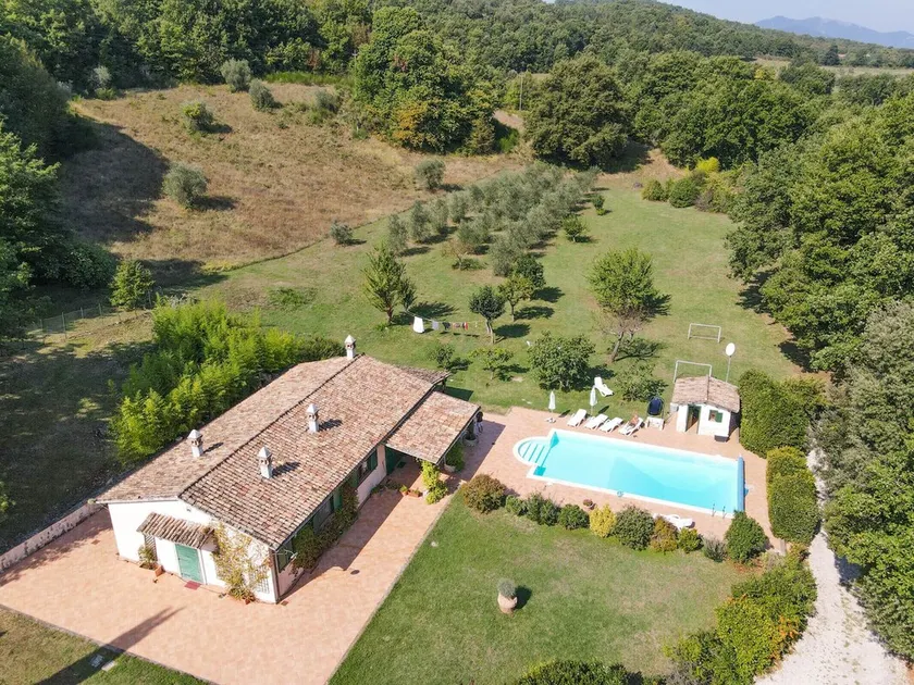 Detached house with private pool, ping pong/table football, soccer field - Image 1