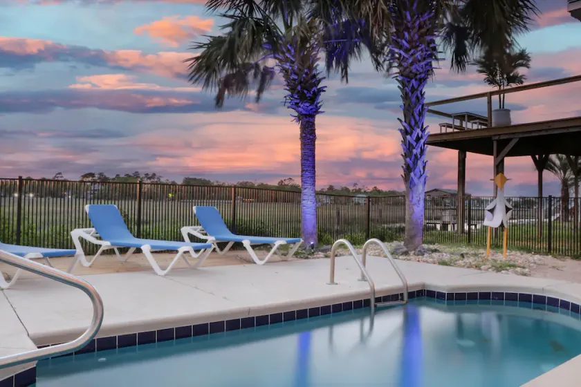 Short walk to the Beach 5 BR Beach House with a Private Pool! Marsh Mellow - Image 1