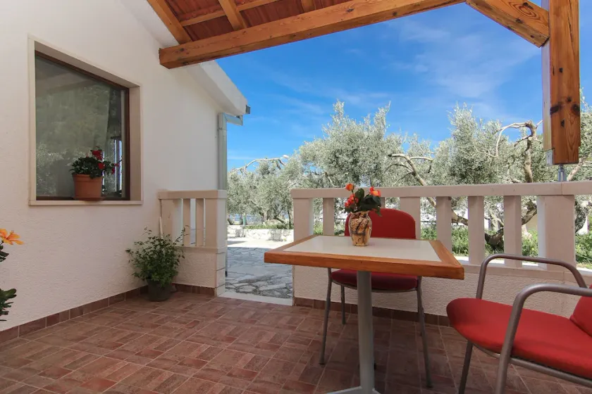 Studio flat with terrace Baška Voda, Makarska (AS-12442-b) - Image 1