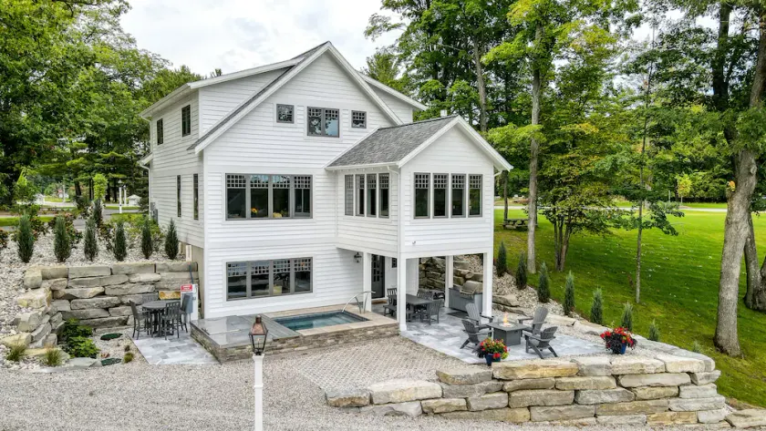 Traverse City Lakemore Resort,  New Luxury Lakefront Home on Arbutus Lake - Image 1