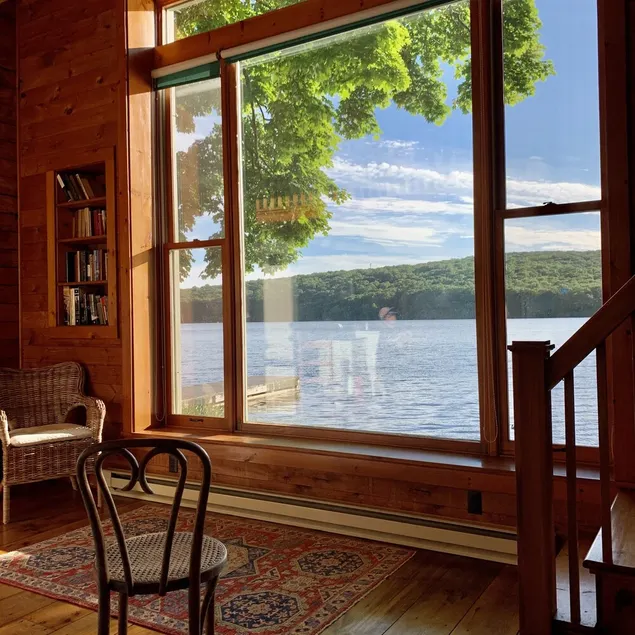 Rustic Lakeside Cabin at White Gate Farm - Image 1