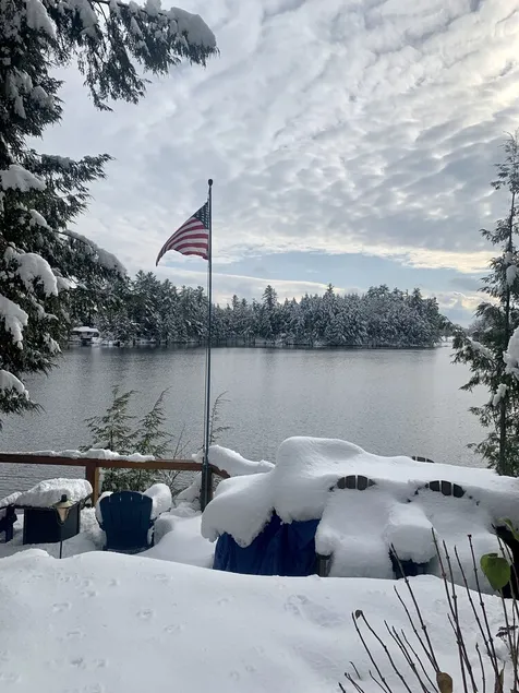 Winter Wonderland Lake Kasoag! Close to Snowmobiling, Ice Fishing, & Much More! - Image 1