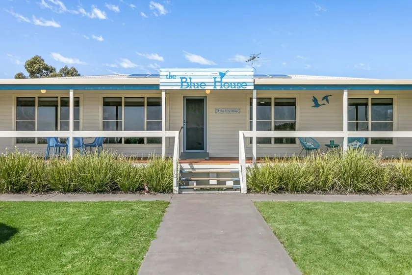 The Blue House on Lake Albert - Image 1
