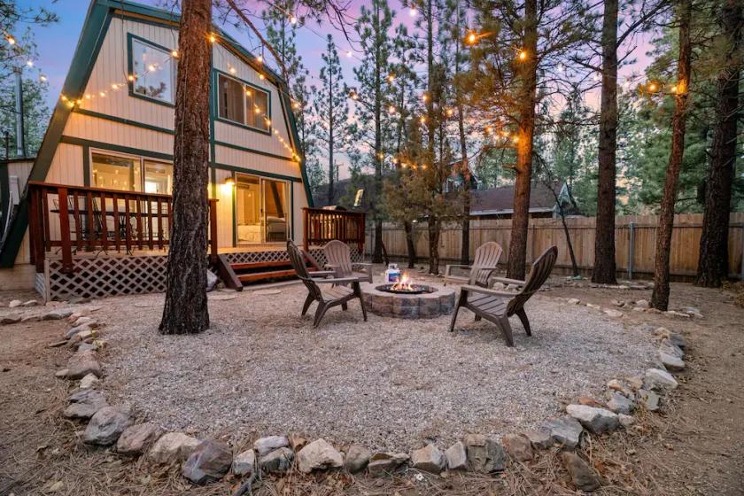 Big Bear Den - AC, Large Fenced Yard, Swing Set, Fire Pit - Image 1