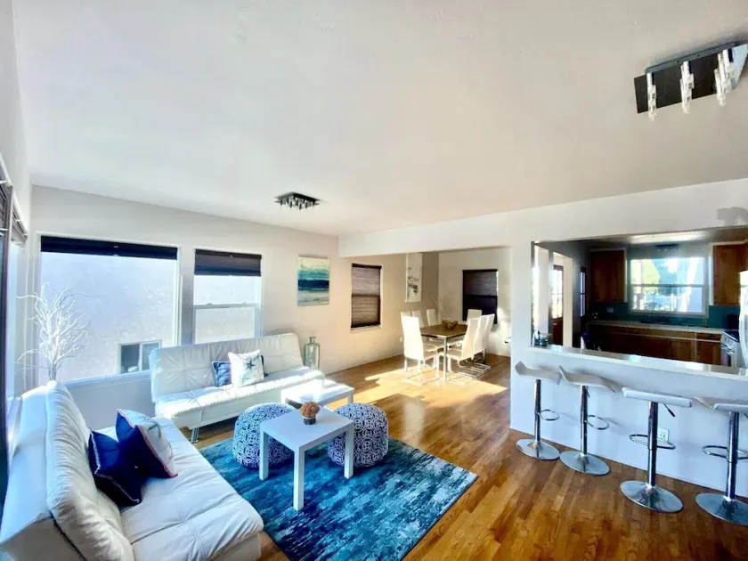 RetroMod with Ocean Beach Views 3Bedroom Great Patio and Backyard sleeps 12 - Image 1