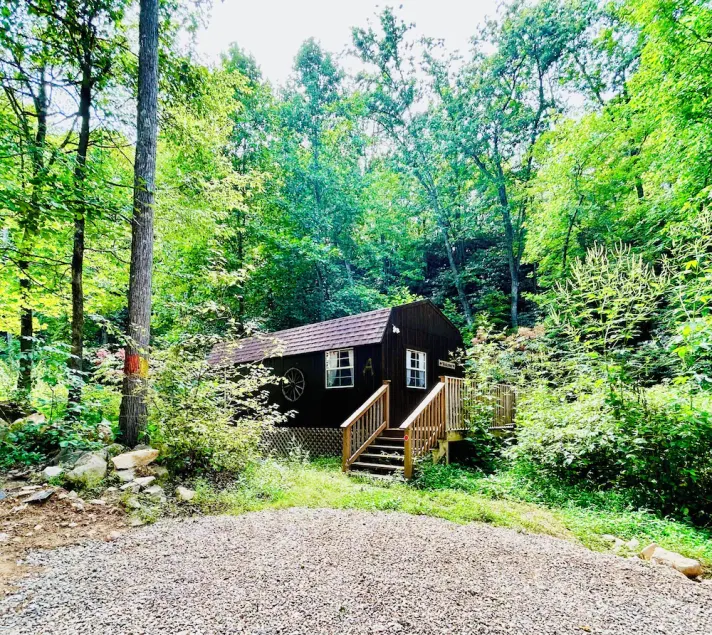 Romantic “BEAR CABIN” In The Woods 30 Min. To Attractions - Image 1