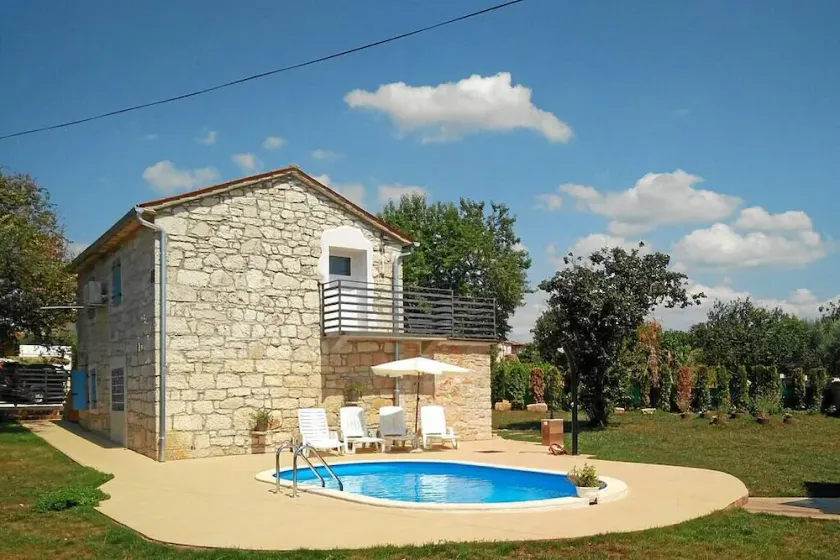 Ferienhaus mit Pool für 4  in Kaštelir-Labinci - Image 1