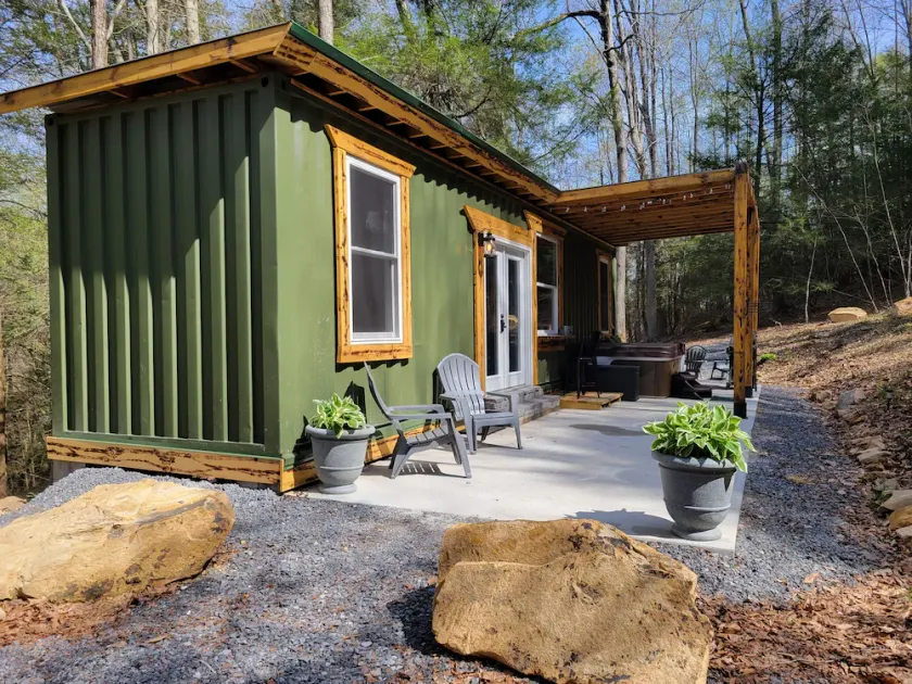 Book Your Adventure Getaway at our Container Cabin near New River Gorge - Image 1