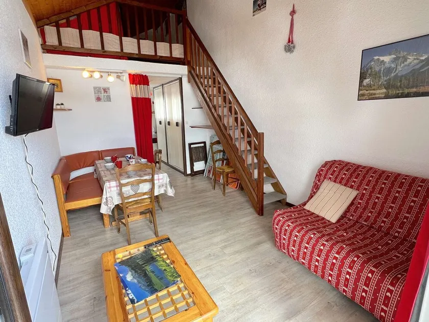 Studio mezzanine Les Saisies avec garage, 4 pers. - Image 1