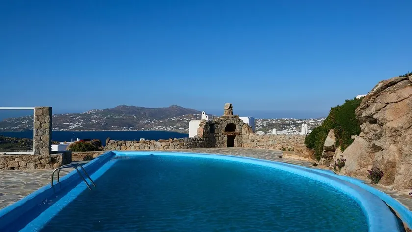 Beautiful Mykonos Villa | 2 Bedrooms | Nalu Villa | Private Pool & Astounding Views | Ornos - Image 1