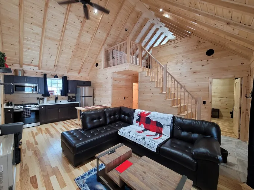 Luxury custom built cabin in Jackman WITH DIRECT TRAIL ACCESS FOR POWERSPORTS  - Image 1
