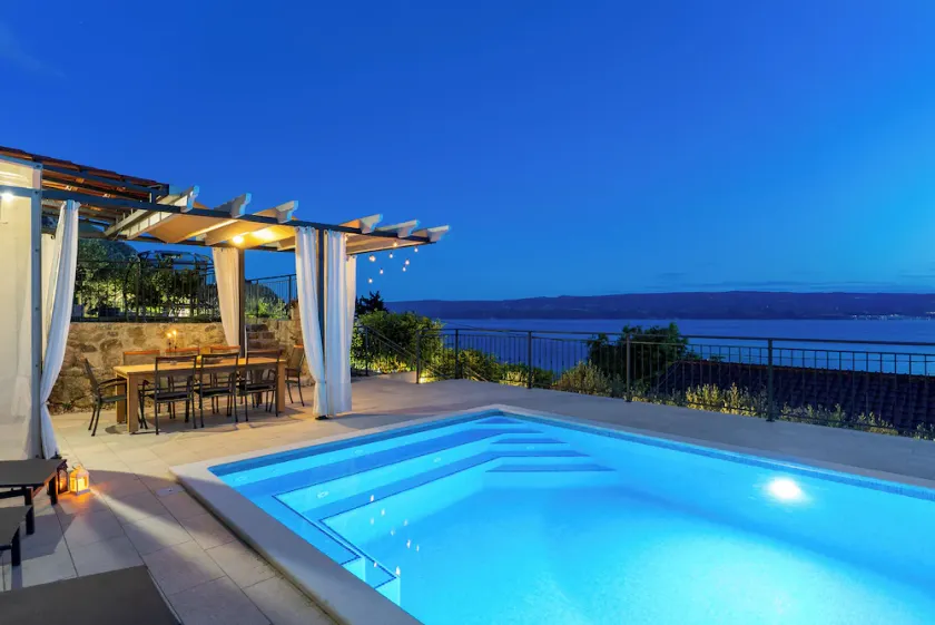 20% VILLA B2B mit beheiztem Pool und Panoramablick auf das Meer! - Image 1