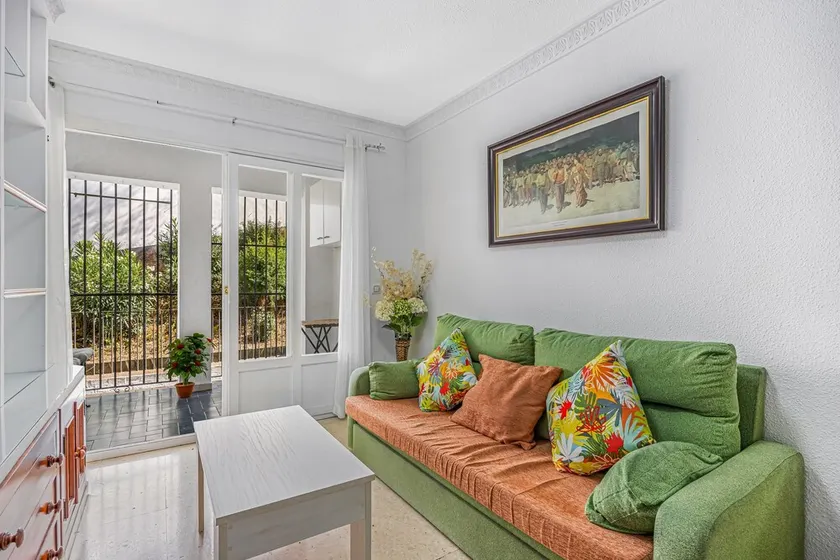 Appartement 'Divina Pastora Sanlucar' avec balcon et climatisation - Image 1