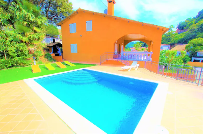 V&V LLORET-Villa Canyelles: maison avec piscine à 800m. Plage de Canyelles - Image 1