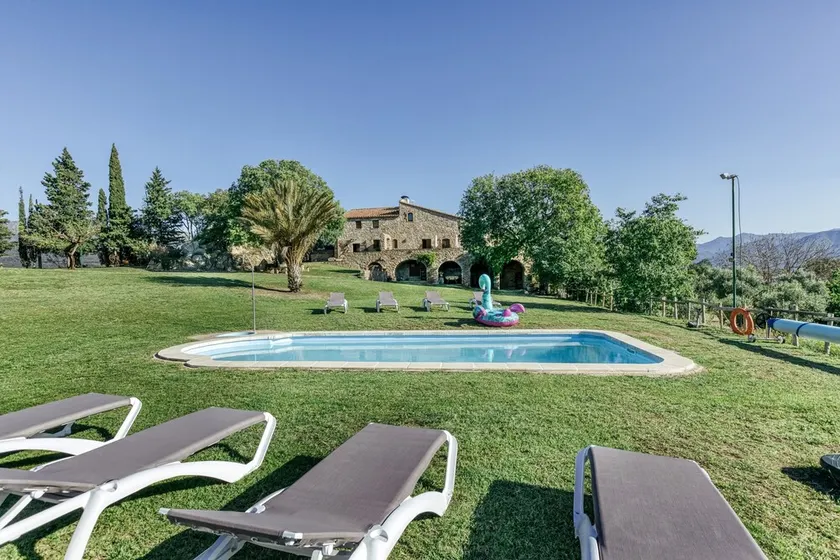 Rural House 'Can Palau agullana' with Sea Views, Private Pool and Wi-Fi - Image 1