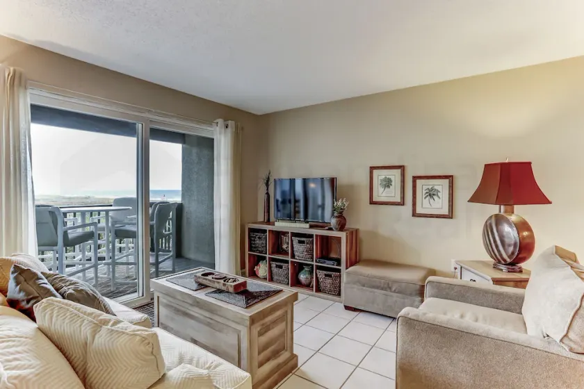 Betagende havudsigt fra denne 2 BR / 2BA Condo, 4 sovepladser. Privat balkon. - Image 1