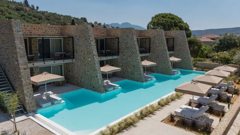 Gialova Hills - Luxury Villa with Private Pool, Sauna, Garden & Seaview - Image 1