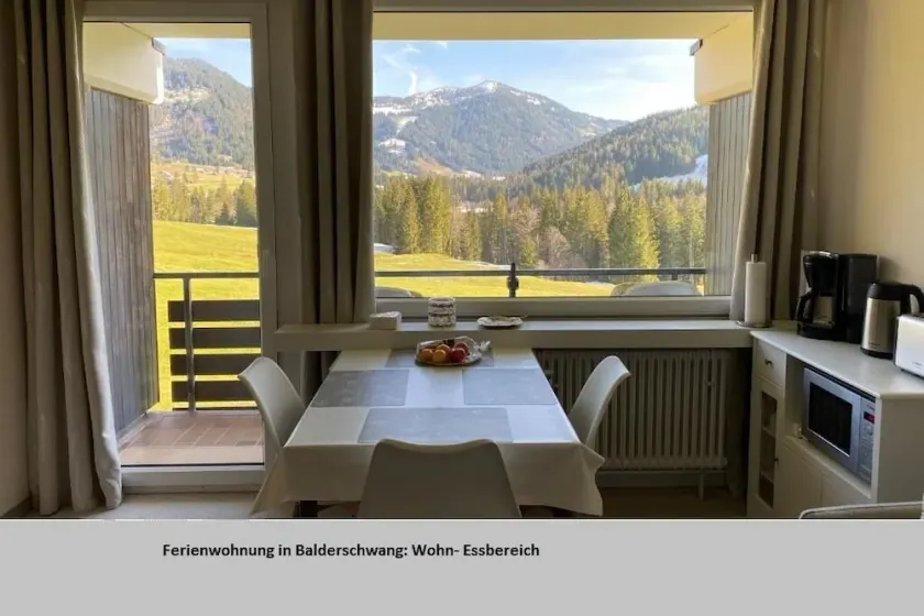 1-Zimmer- Appartment mit Bergblick an der Skipiste mit WLAN, Netflix, Prime - Image 1