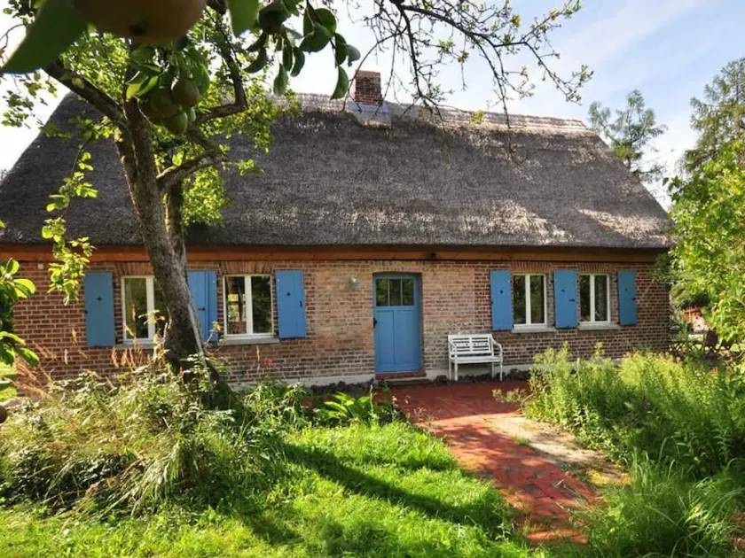 Feha - Historisk stråtækt sommerhus med trailer og en stor frugthave - Image 1