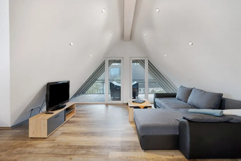 Monolocale 'Ferienwohnung Maurer' con giardino in comune, balcone e Wi-Fi - Image 1