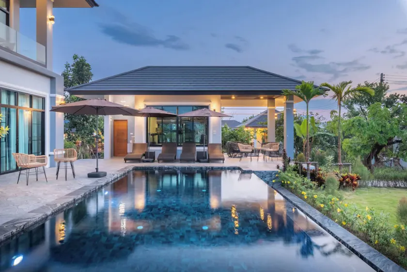 The garden pool villa resort at Doi Saket - Image 1