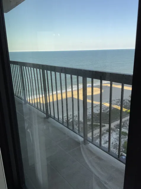 Beautiful beach and bay view at SeaWatch ocean condo. - Image 1