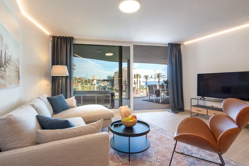 \"Apartment Higueron Wave 1\" with Sea View, Pool, Wi-Fi & Terrace - Image 1