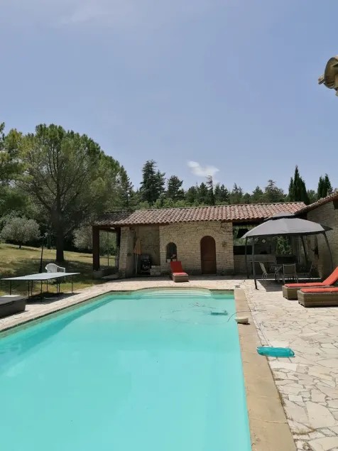 🌿 Dry stone summer house with private pool - Lincel, Provence - Image 1