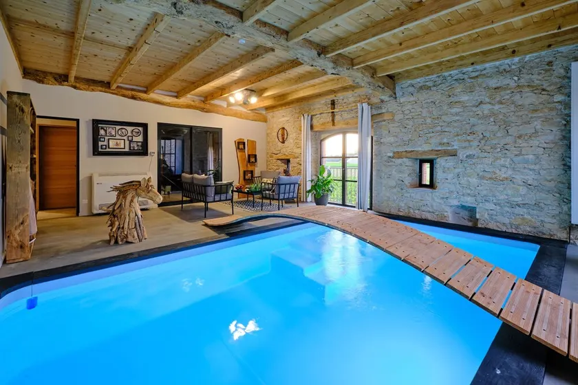 Loft luxury indoor pool SPA private golf terrace - Image 1