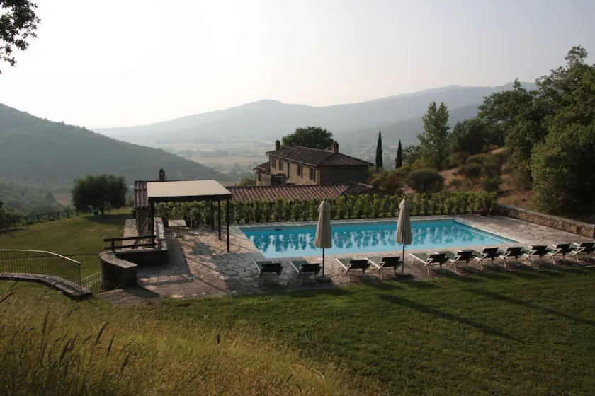 Luksus Cortona se bakketop Villa, fantastisk til familier / grupper; A / C & opvarmet pool - Image 1