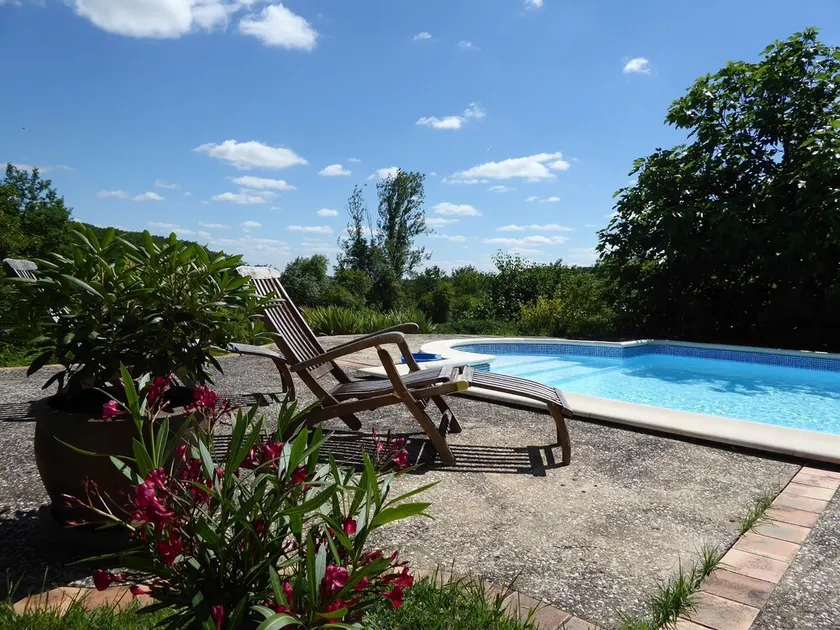 Sous les Arbres - privater Pool, tolle Aussicht, entspannen, entspannen, der Natur näher kommen - Image 1