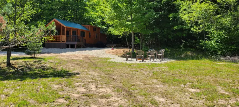  Log Cabin Tiny Home Getaway on 22 acres - Image 1