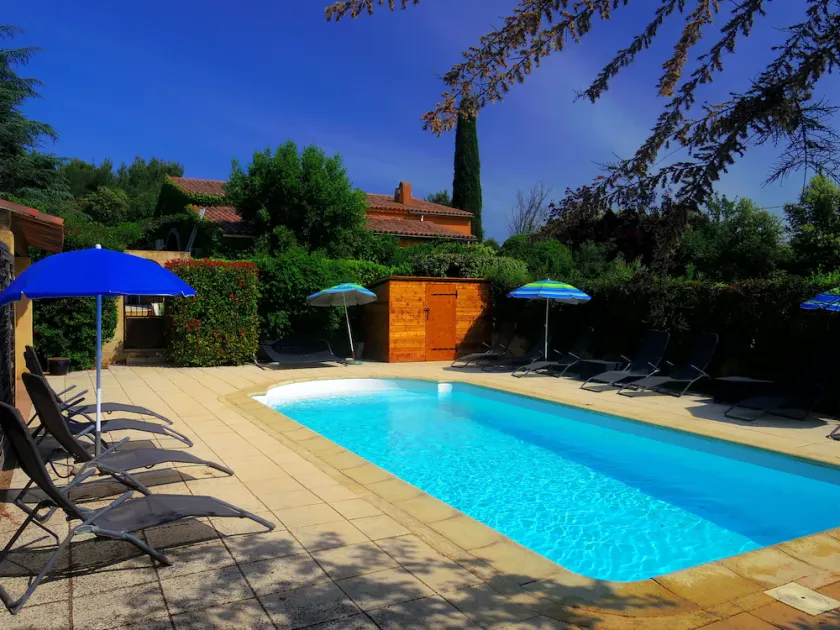 maison sur 3 Ha au calme avec piscine chauffée et jacuzzi 5 places à Gargas - Image 1