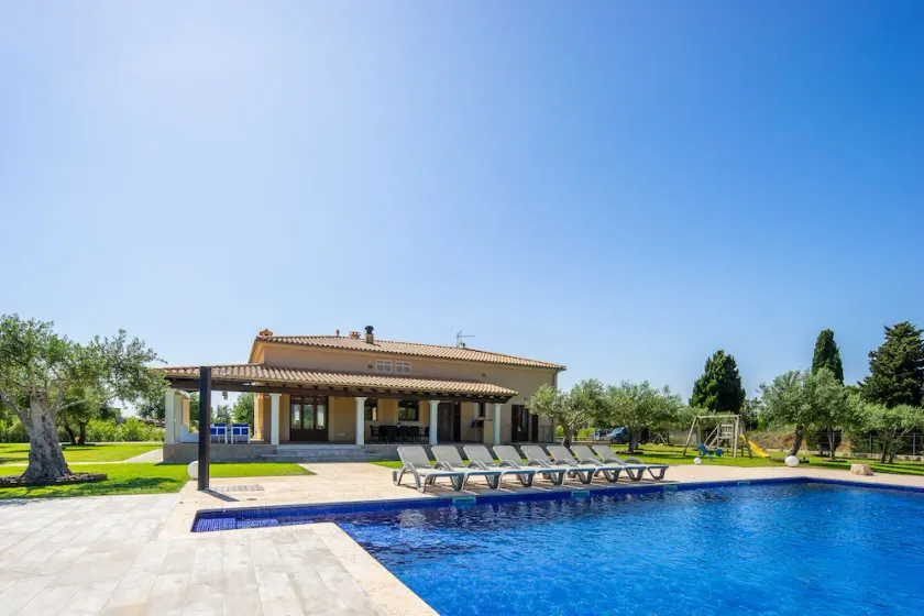 Modern finca, secluded location, 10min to the dream beach Playa del Muro, large pool - Image 1